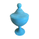 Pot en opaline bleu turquoise