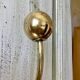 Brass coat rack or coat hook