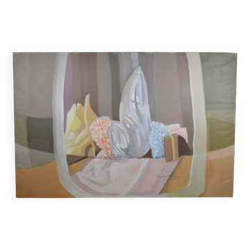 Paula Salonen, Still Life with Corals, 1990, oil on canvas