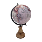 Mappemonde  pied en bois