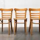 Mid-century German bentwood chairs by ZPM Radomsko for Mobilair, 1950s, set of 3.