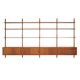 Teak modular shelving by Kjell Riise, Norway, 1960s