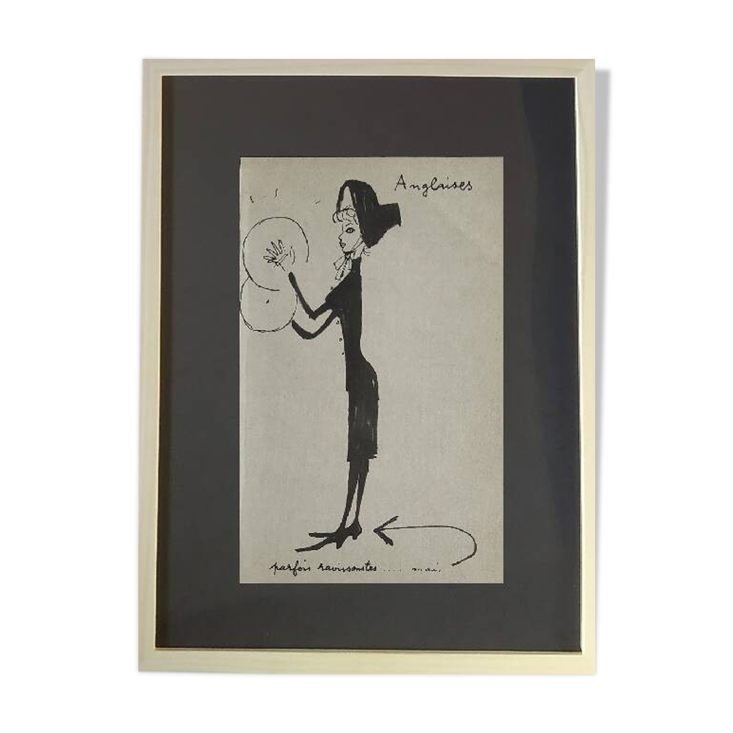 Illustrations Daninos from 1962 "The English Women"