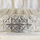 Ceiling light or wall sconce in moulded glass - mid 20th century.