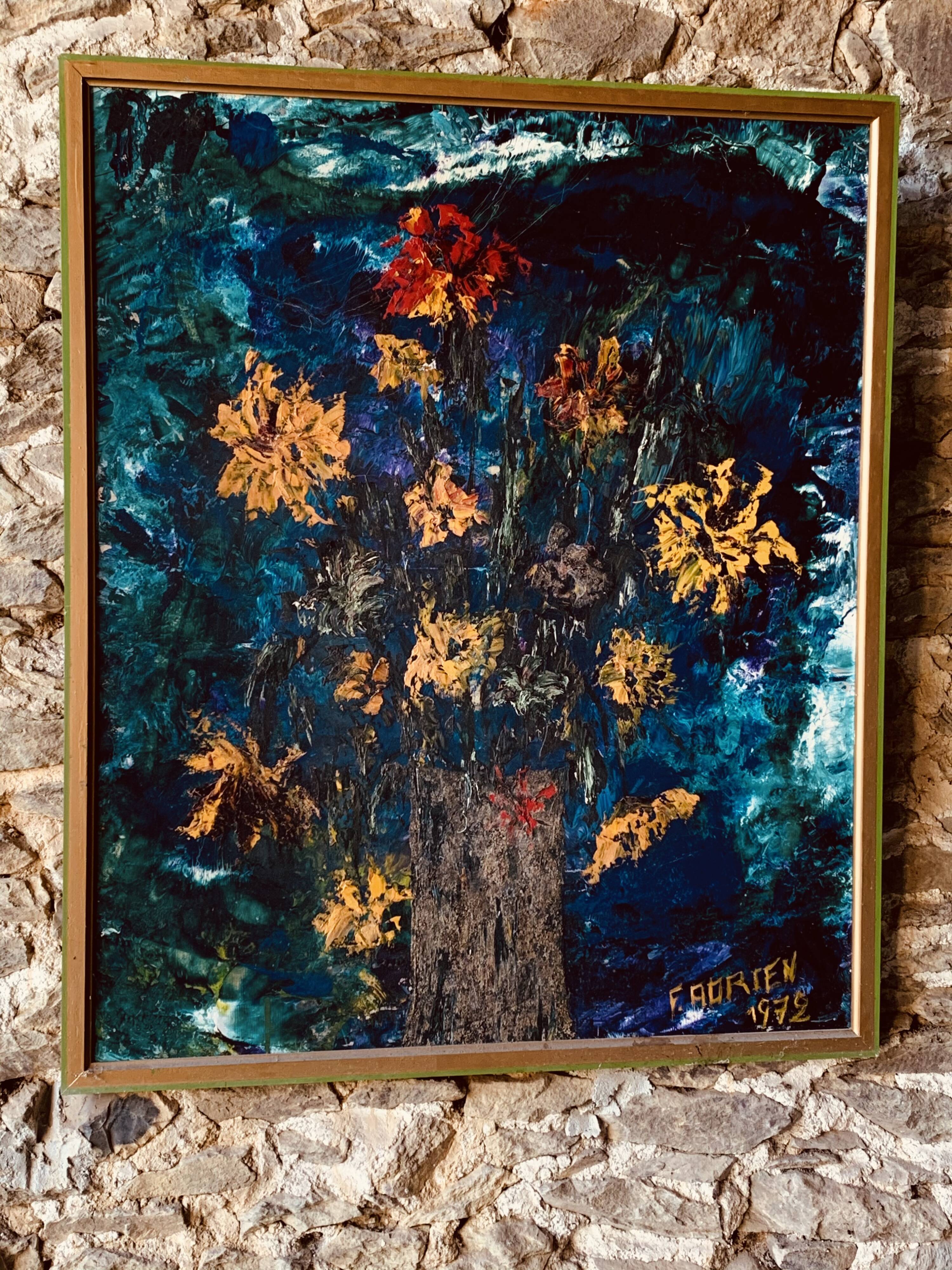 Oil paint on wood - 94cm x 79cm