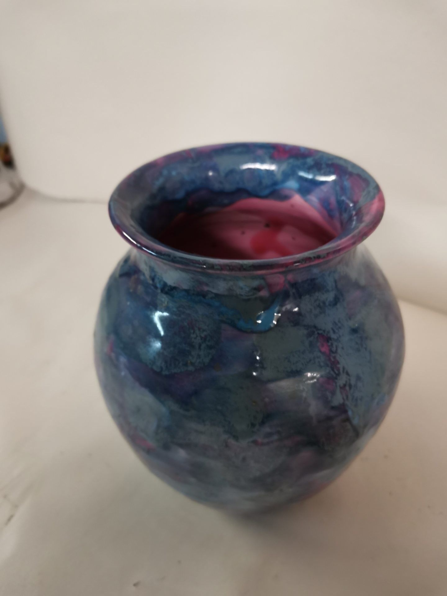 J.R. Rubatti blue vintage vase
