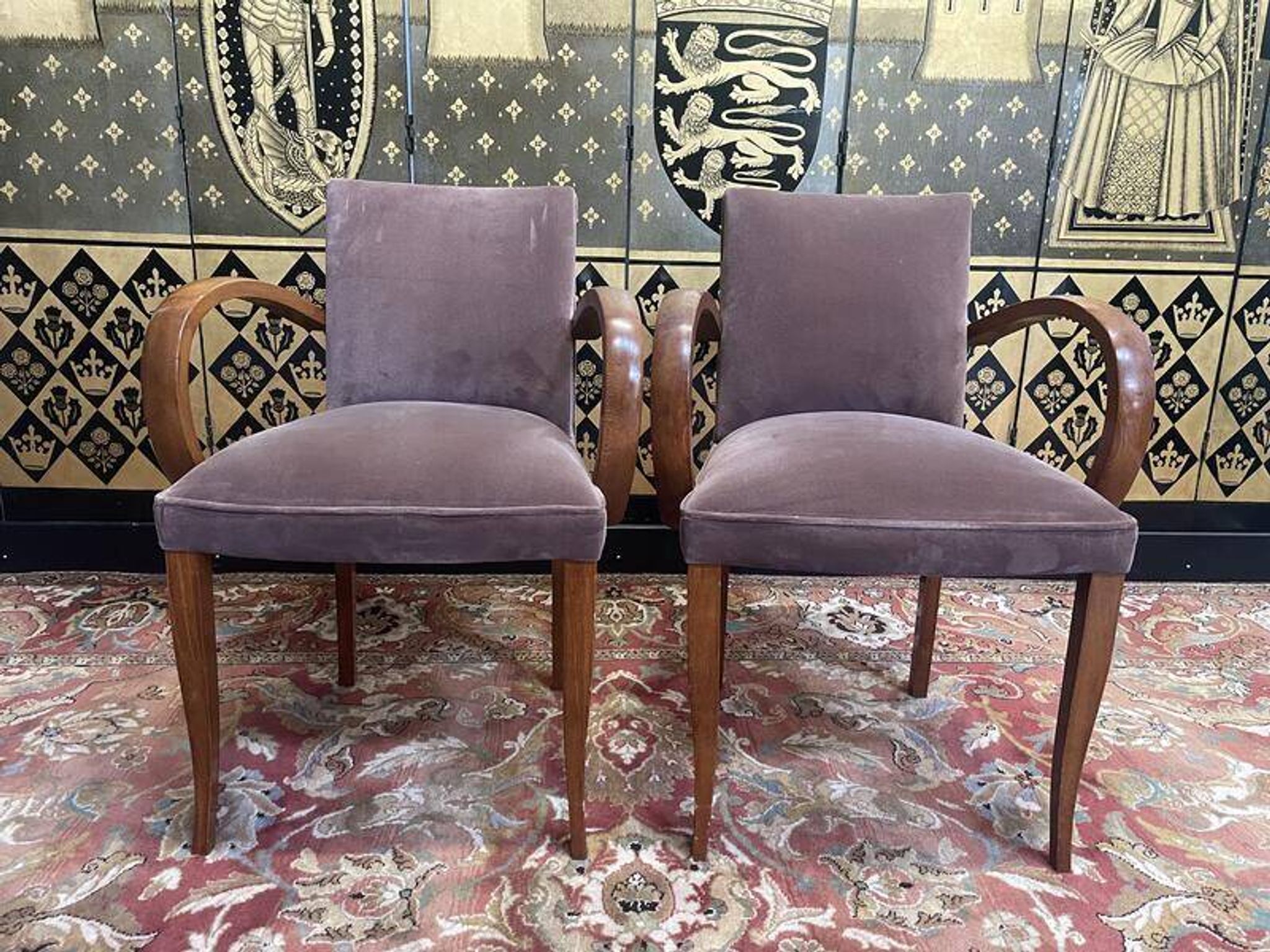 Pair of Bridges armchairs