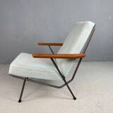 Fauteuil Koene Oberman avec accoudoirs en teck pour Gelderland, 1954