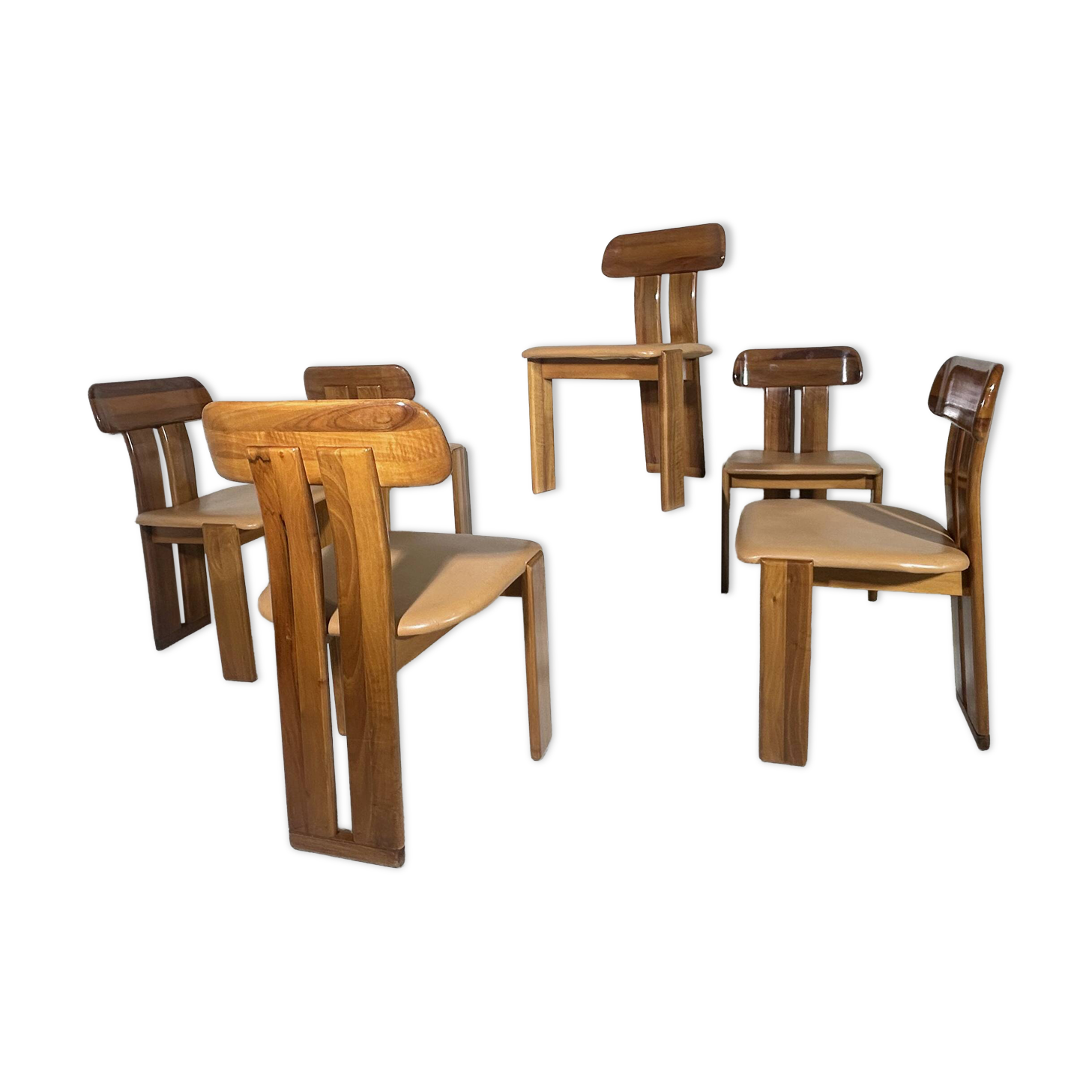 Sapporo chairs by Mario Marenco for Mobil Girgi, Italian