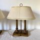 Pair of lamps style hot water bottle touch, 80s