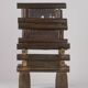 West African Bamileke bamboo handcrafted chair Circa 1950
