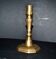 Bougeoir ancien chandelier octogonal en bronze Régence 19e s.
