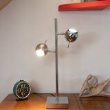 Seylumière vintage chrome Eyeball table lamp
