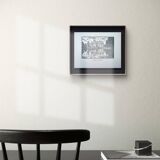 Printed in 1933, the castle of Azay-Le-Rideau, Indre-et-Loire.