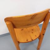 Vintage Scandinavian chair Rainer Daumiller in pine from the 60s 70s.