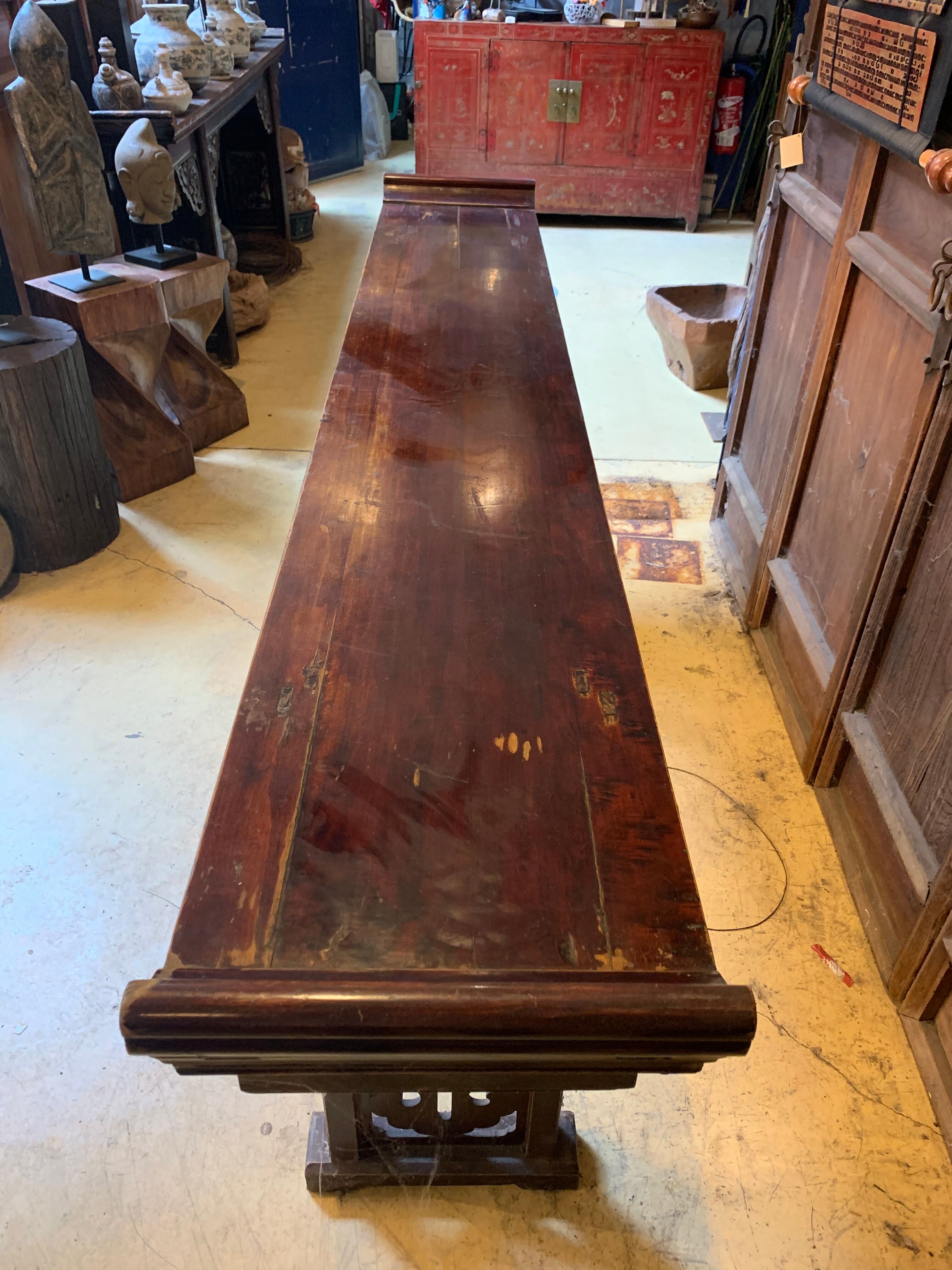 Chinese console late 19th