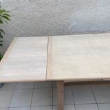 Extended farmhouse table