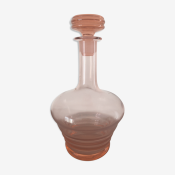 Pink vintage carafe