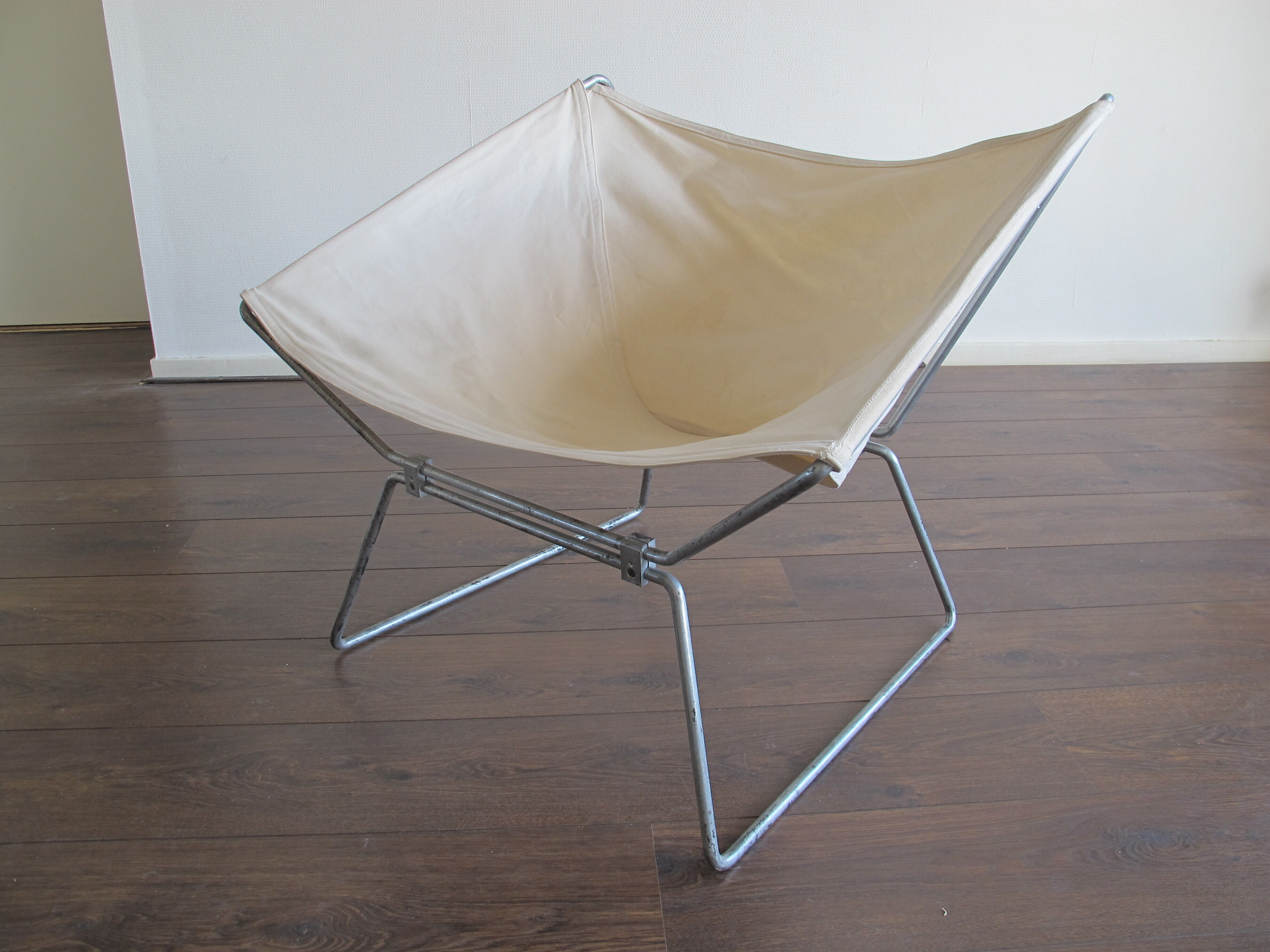 Fauteuil Ap-14 Butterfly par Pierre Paulin pour Polak, 1950s