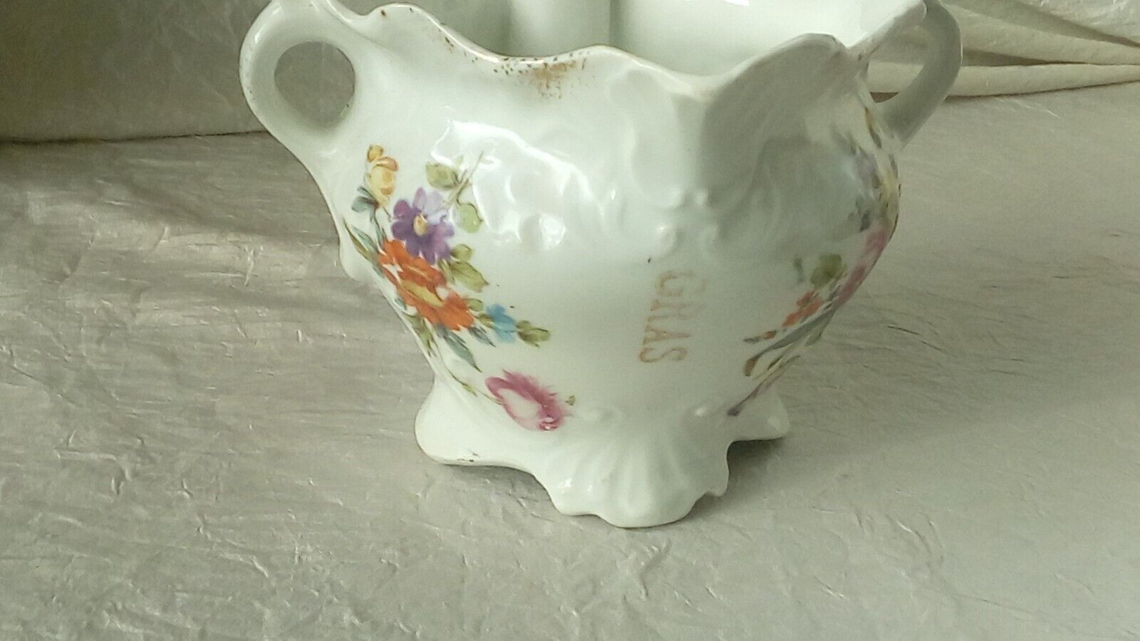 Lean and fat porcelain sausage decor flora