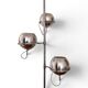 70's Monix floor lamp with 3 globes