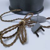 high ceramic lamp base lunetta vallauris h.47 cm