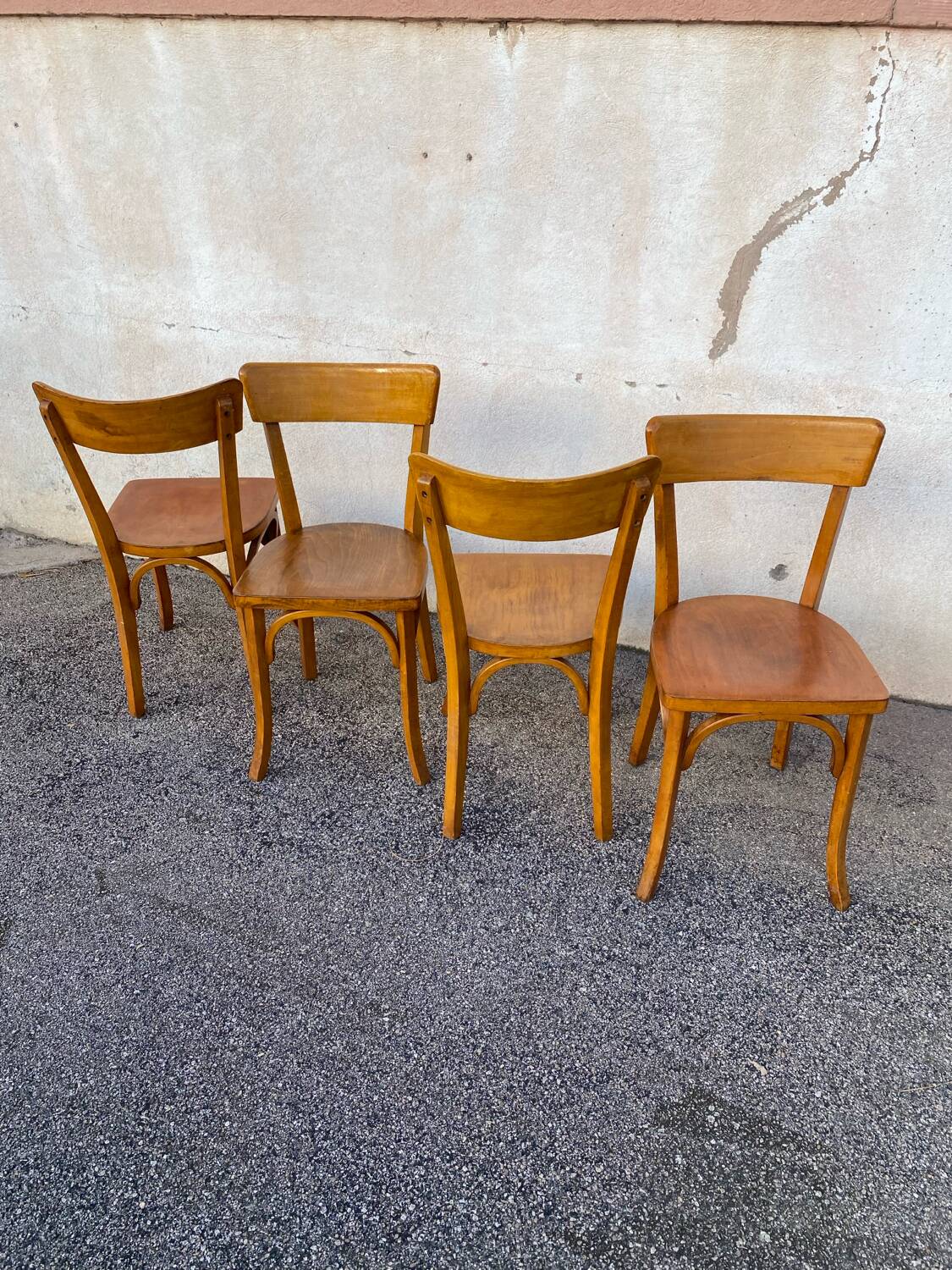 4 bistro chairs