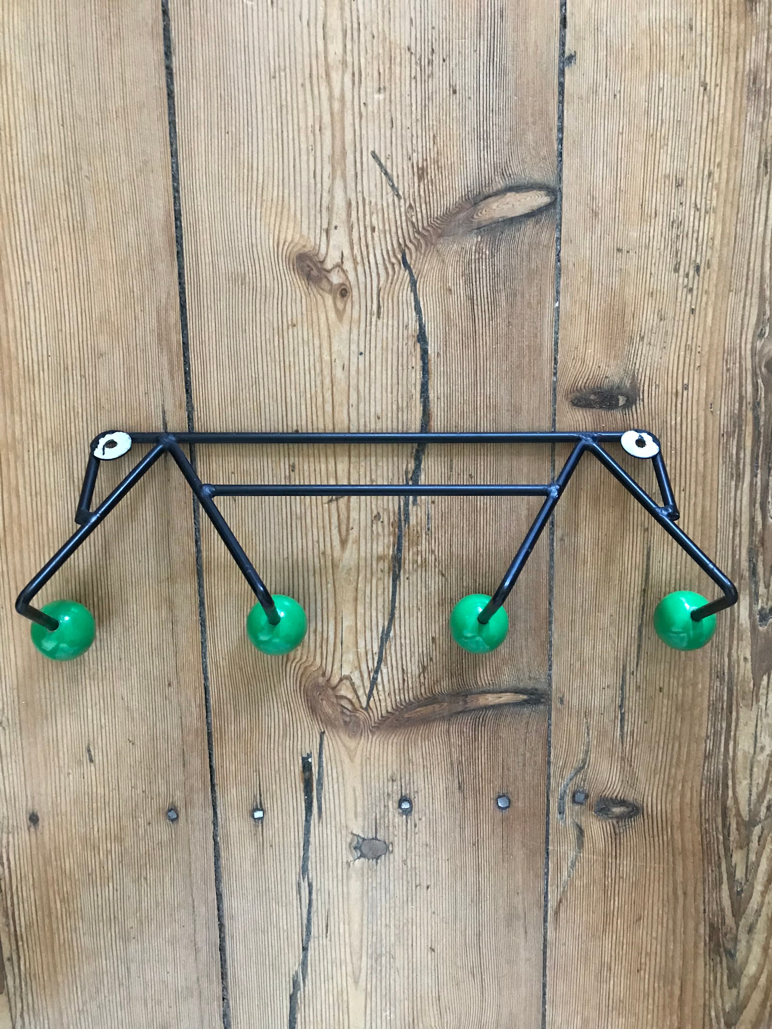 Wall coat rack, 60s