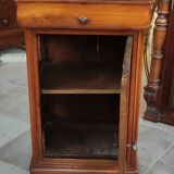 Ancien Chevet Meuble D Appoint Table De Nuit  Louis Philippe /