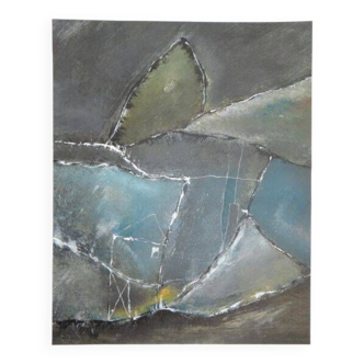 H. Halberstadt, huile sur carton, 2000