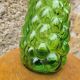 Carafe italienne en verre vert
