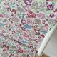 Vintage doll high chair, Japanese coated Liberty Hello Kitty