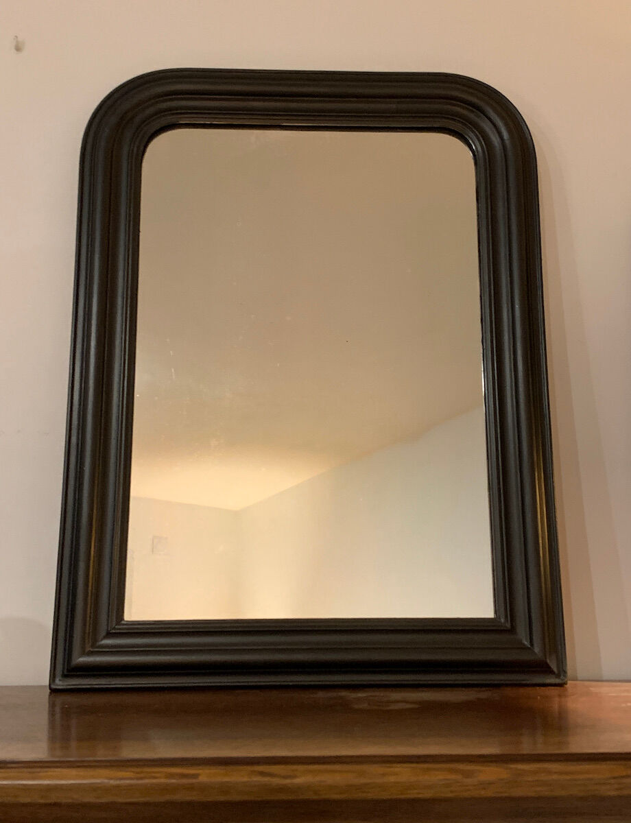 Black Louis-Philippe mirror