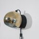 Series of 3 scandinavian brass sconces 1970