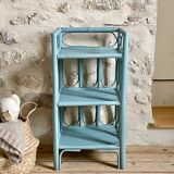 Rattan shelf