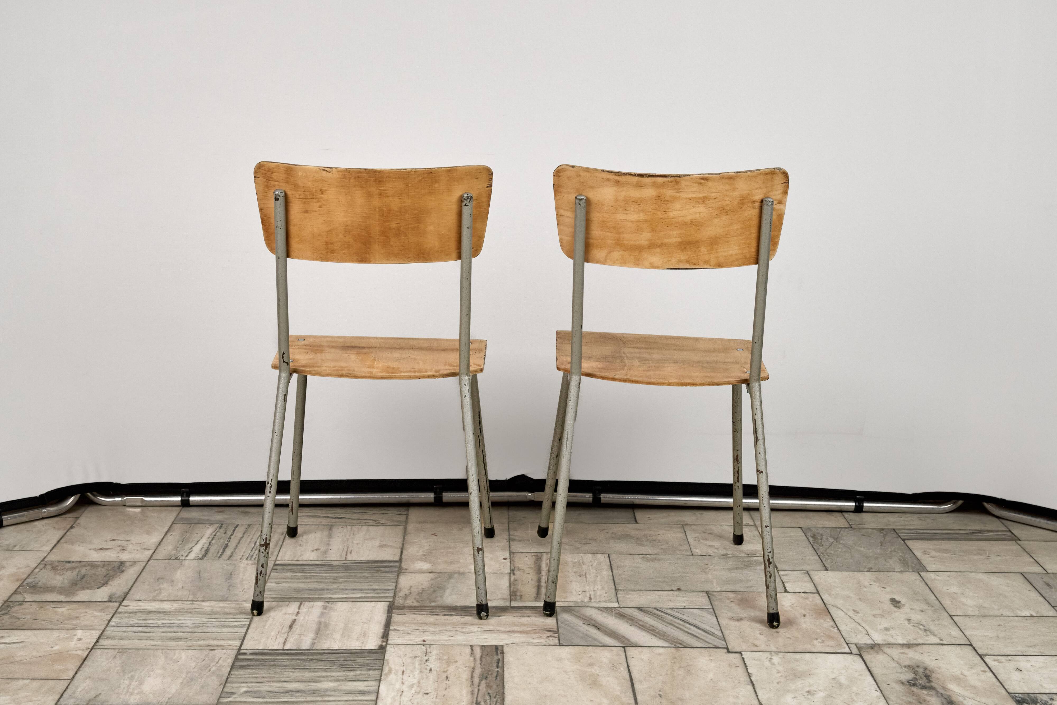 Set of 4 Vintage Chairs, 1960s, Czechoslovakia