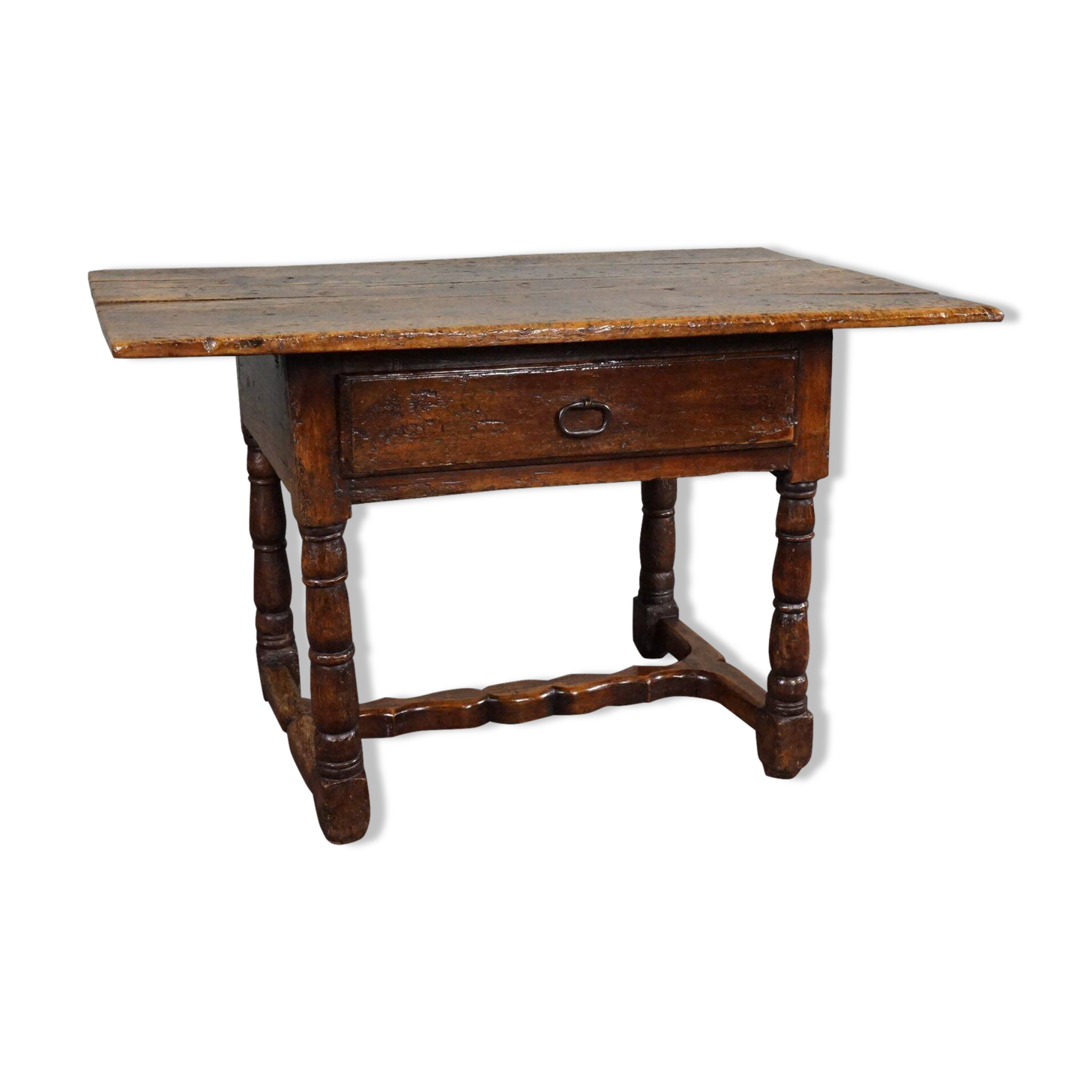 Antique Southern European entry table/side table, 17th century