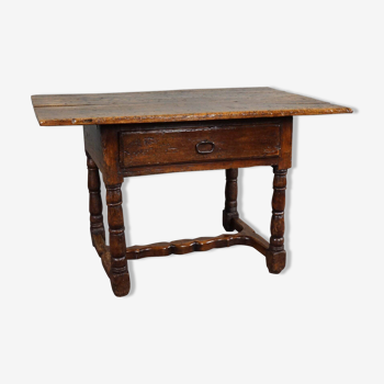 Antique Southern European entry table/side table, 17th century