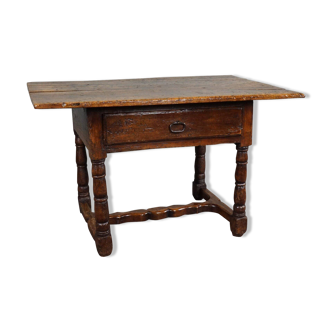 Antique Southern European entry table/side table, 17th century