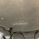 Large vintage black metal mirror Chaty Vallauris