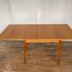 Table carrée pliante papillon en chêne
