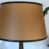 Vintage leather and brass lamp the Tanner