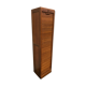Simple oak filing cabinet 1950
