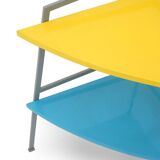 Corner table with two shelves, 1980s