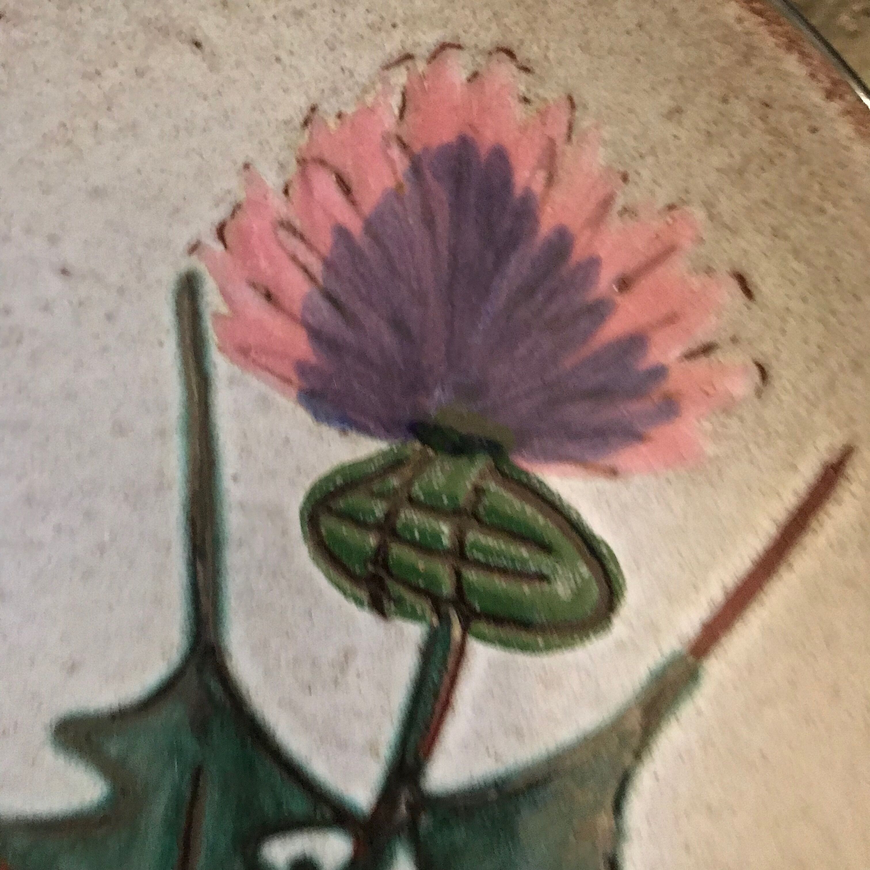 Pop-up Christmas 2022 Set of 6 sandstone plates mid-twentieth