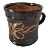 Glazed earth mug