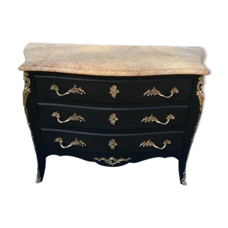 Black dresser style Louis XV