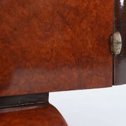 Art Deco Dressing Mirror by De Coene in Walnut Veneer, Belgium 1930s