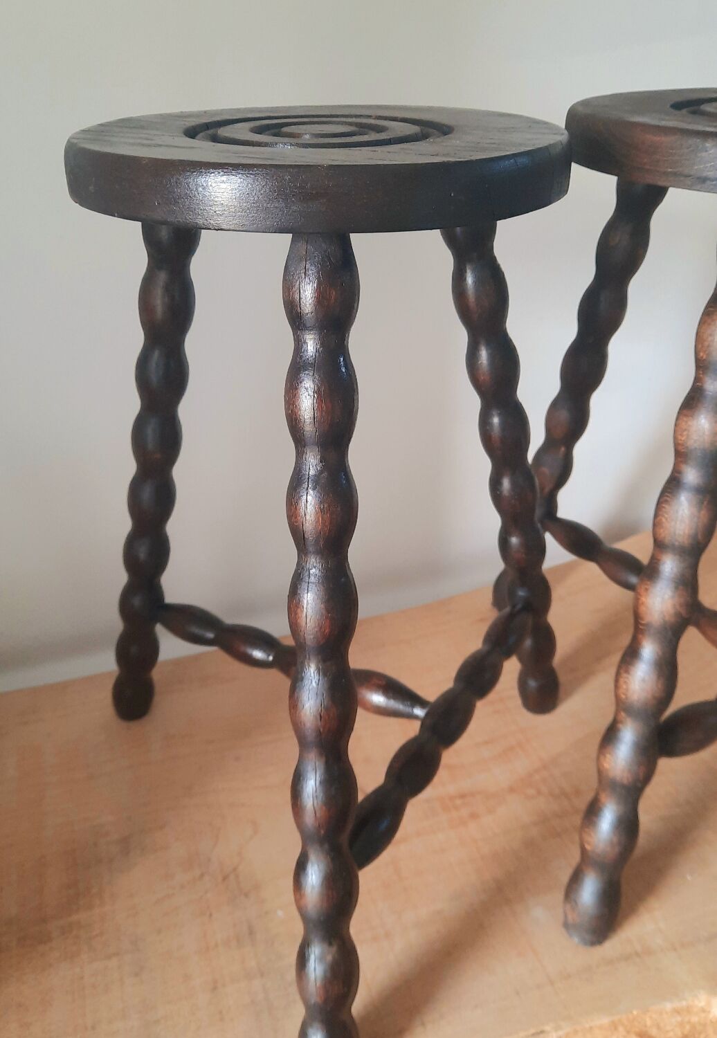 Old wooden stool