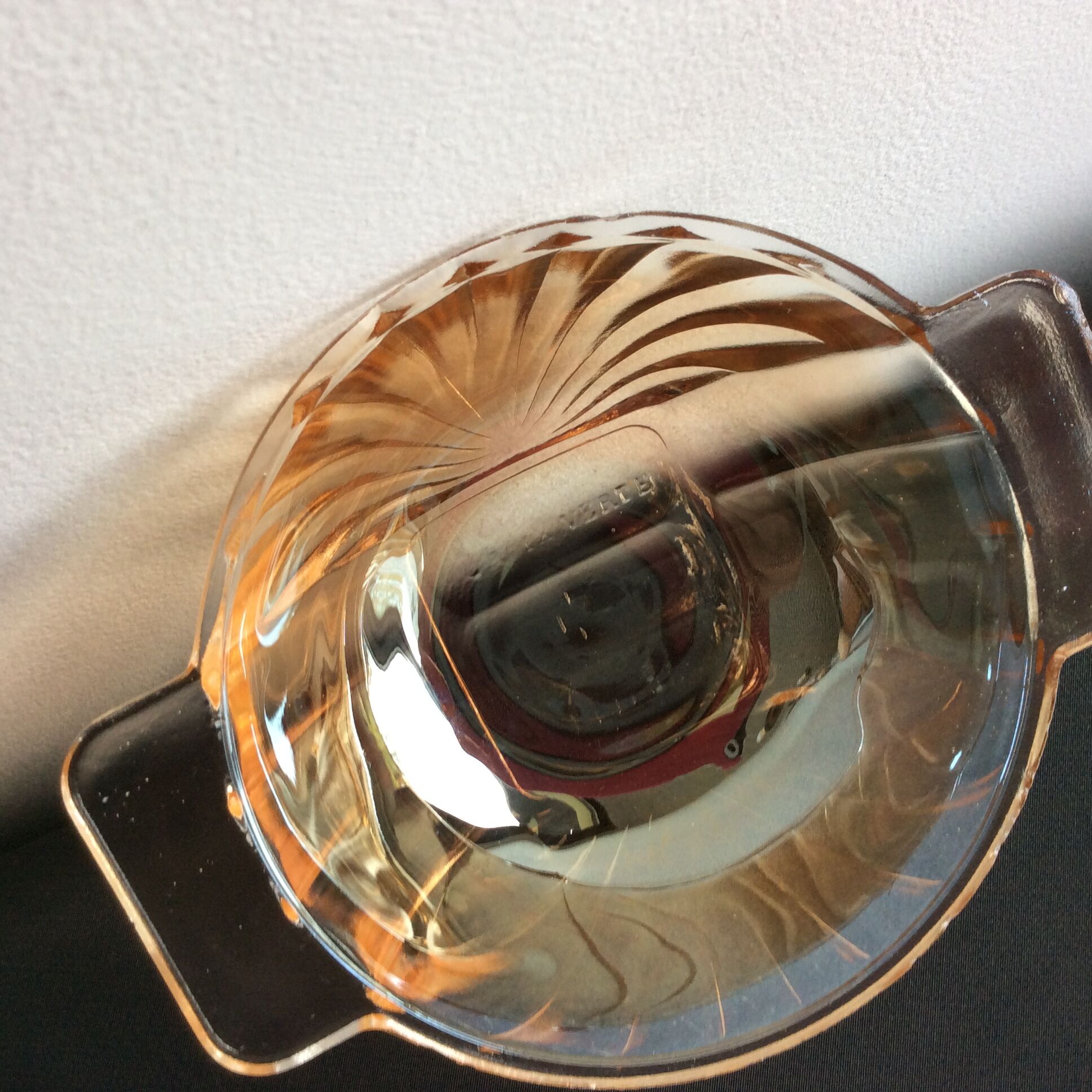 Set of 9 ear cups croix verte huilor from the 50s/60s